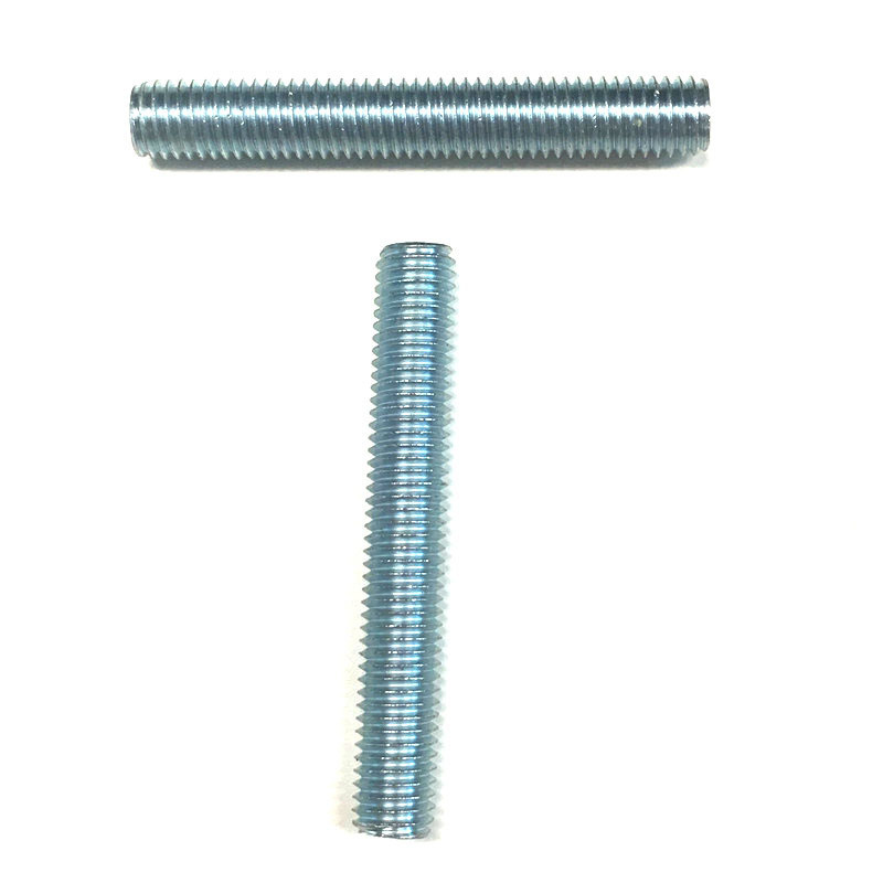 Grade 4.8 galvanized carbon steel gi threaded rod