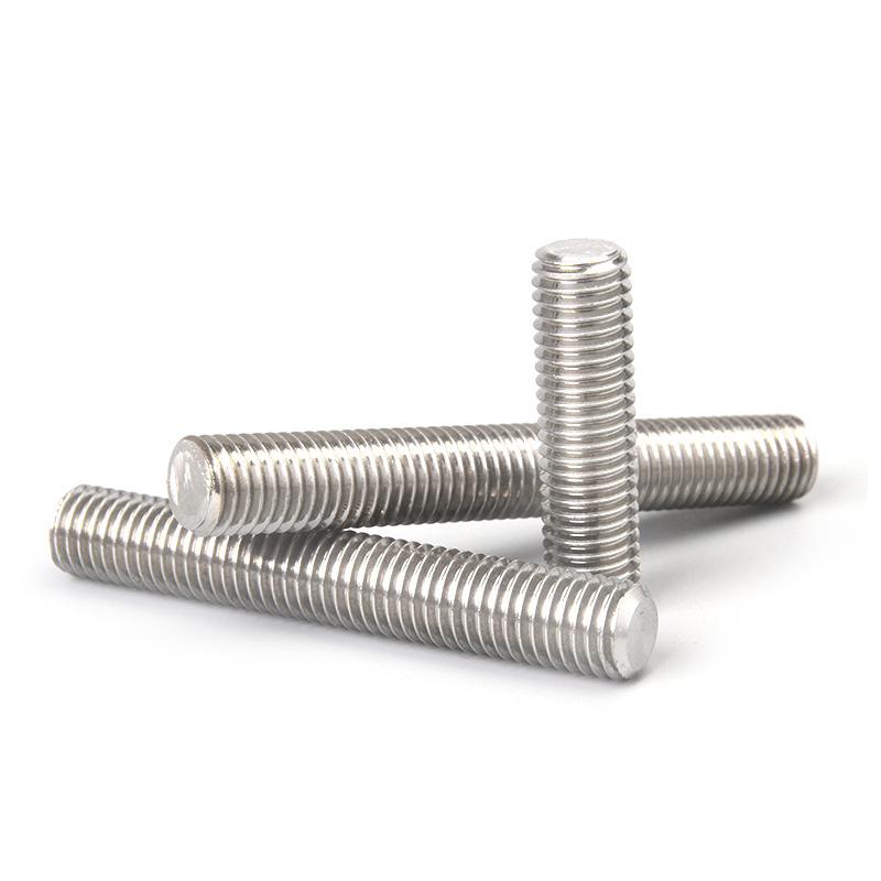 High Precision Stainless Steel Acme m5 Threaded Rod Bar Bolt Din975  Din976 Galvanized thread rod