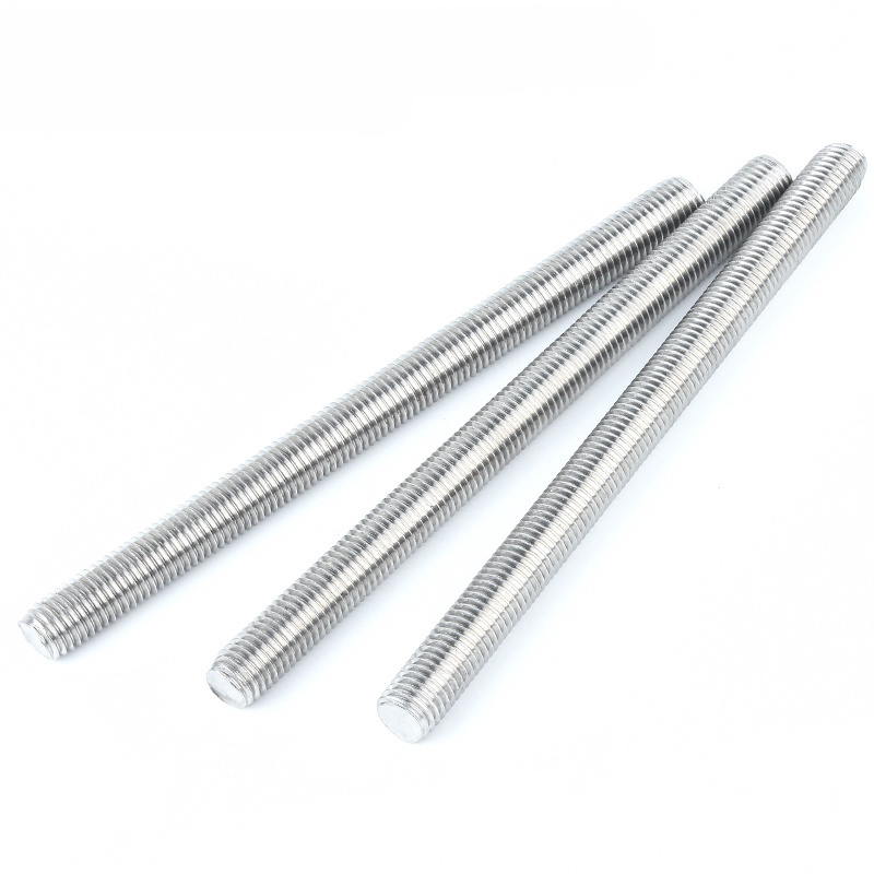 High Precision Stainless Steel Acme m5 Threaded Rod Bar Bolt Din975  Din976 Galvanized thread rod