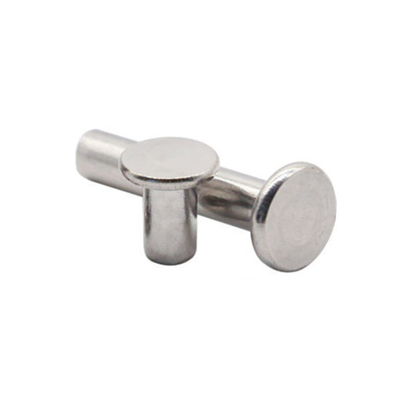 304 Stainless Steel Din 7338 Type A Flat Head Solid Rivets - High-Quality Fastening Solutions