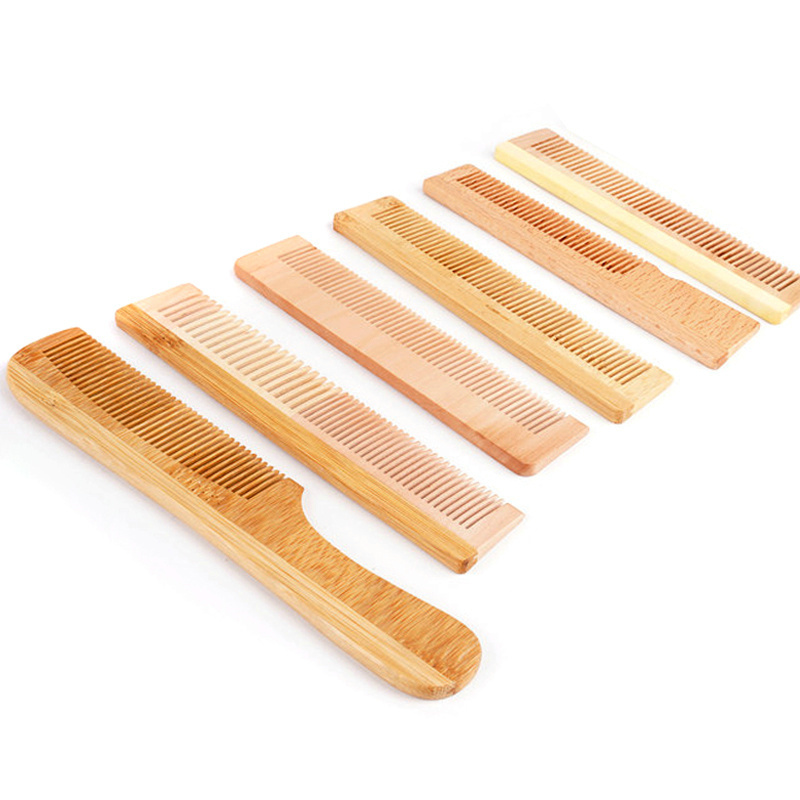 Wooden Comb And Brush Bamboo Comb Brush Wholesale Vegan Bristle Comb