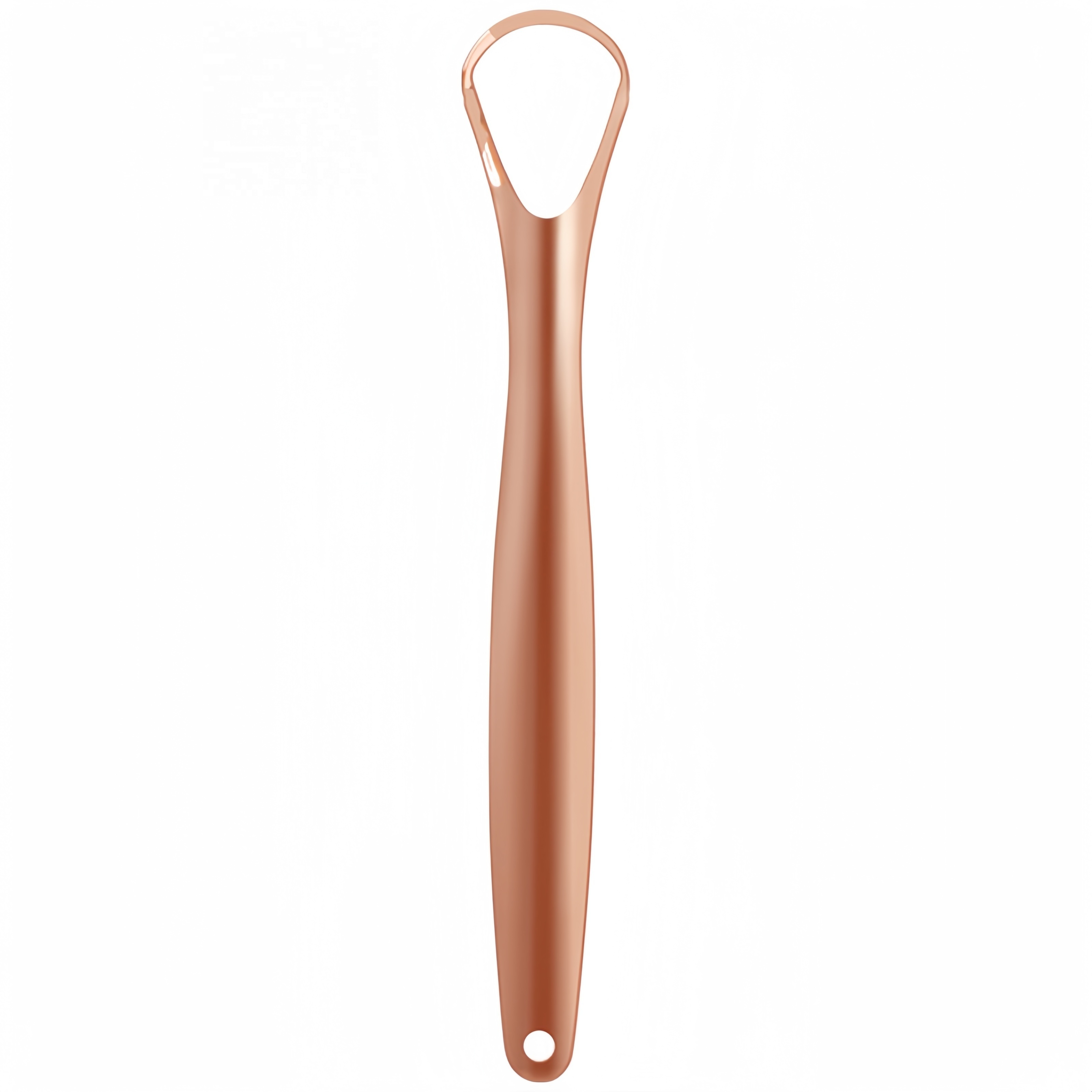 Free Sample Best Sellers Superior Gratte Langue Copper Tongue Cleaner OEM Copper Tongue Scraper with Attractive Handy Gri