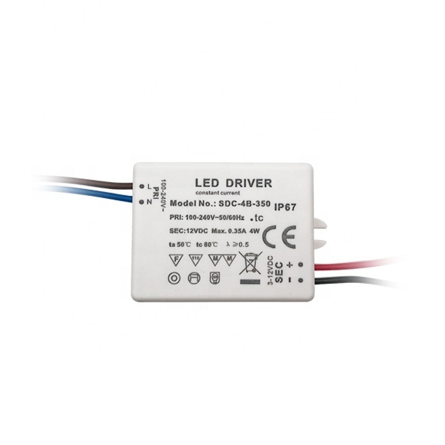 High Quality IP67 Waterproof 4W LED Driver For Outdoor Light