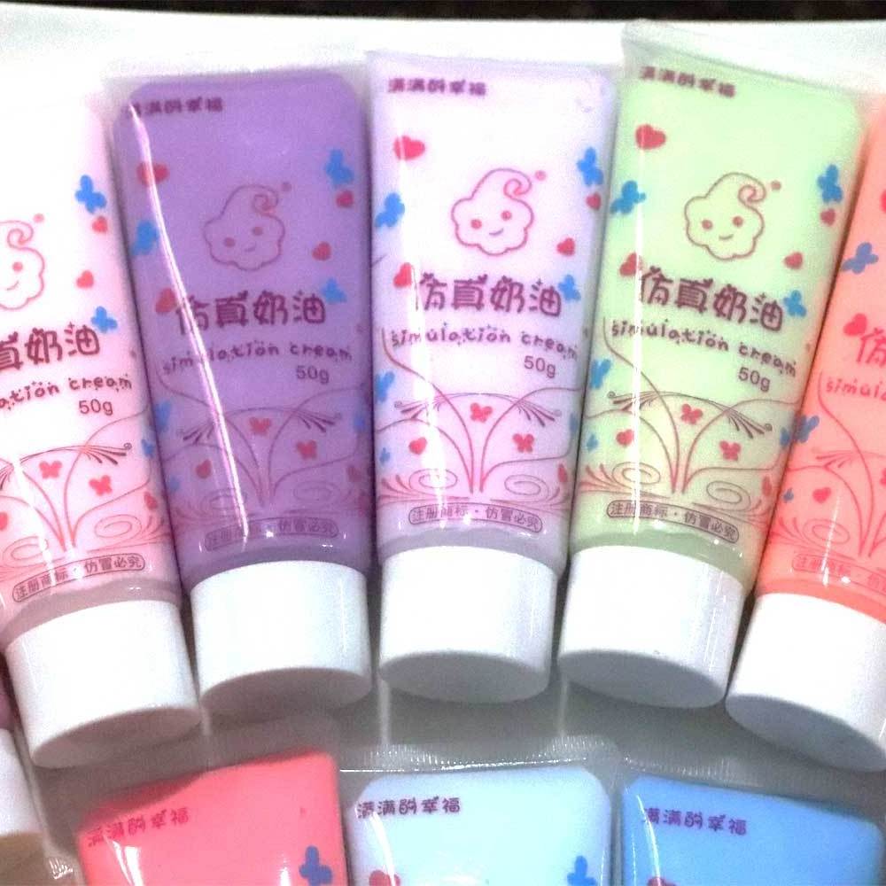 50ml Resin DIY Cream Whipped Clay Glue Simulation Gel Mobile Shell DIY Craft Soft Clay Decoration