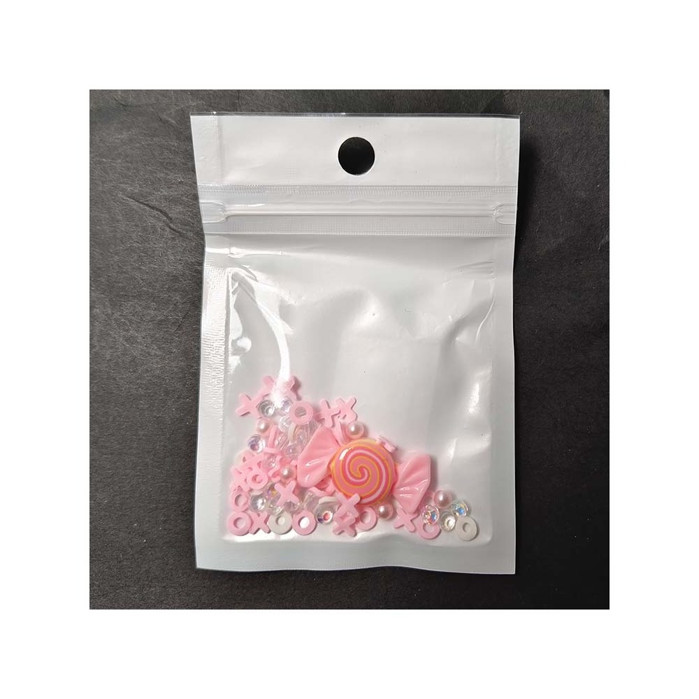 New arrivals DIY Pretty Pink Candy resin cloud clear liquid white glue for Jewelry slime making kit charms