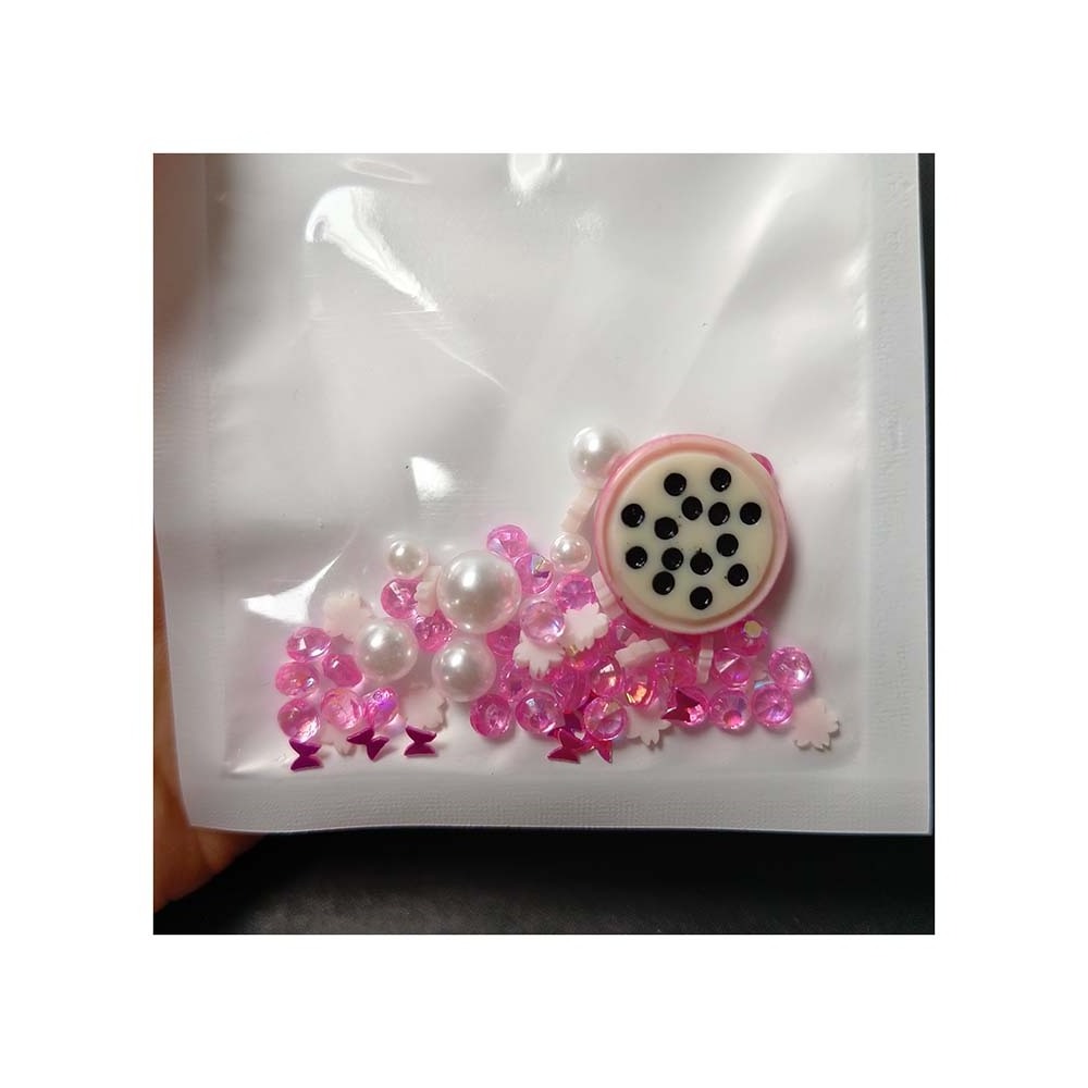 Hot Sale Mixed Dragon Fruit Resin Charms Jewelry Pearl Sprinkles For Nail Art Phone Case Slime Filler DIY Crafts