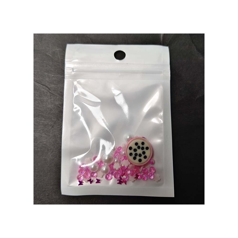 Hot Sale Mixed Dragon Fruit Resin Charms Jewelry Pearl Sprinkles For Nail Art Phone Case Slime Filler DIY Crafts