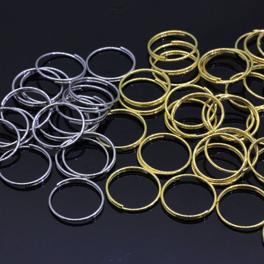 11mm Stainless Steel DIY Jewelry Findings Open Double Loops Jump Rings Split Ring For Jewelry Making