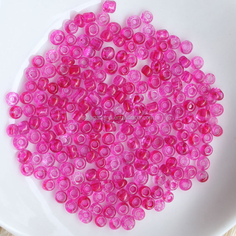 Wholesale Alibaba Yiwu 2mm Loose Czech Clear Glass Beads for Jewelry Making