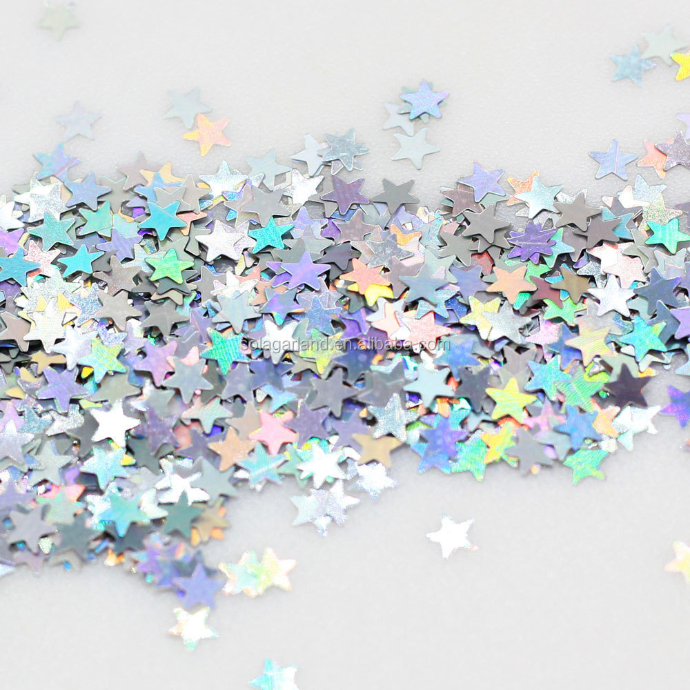 Wholesale 3mm Star Sequins DIY Nail Art Decor for Wedding Party Decoration Glitter Confetti Supplies