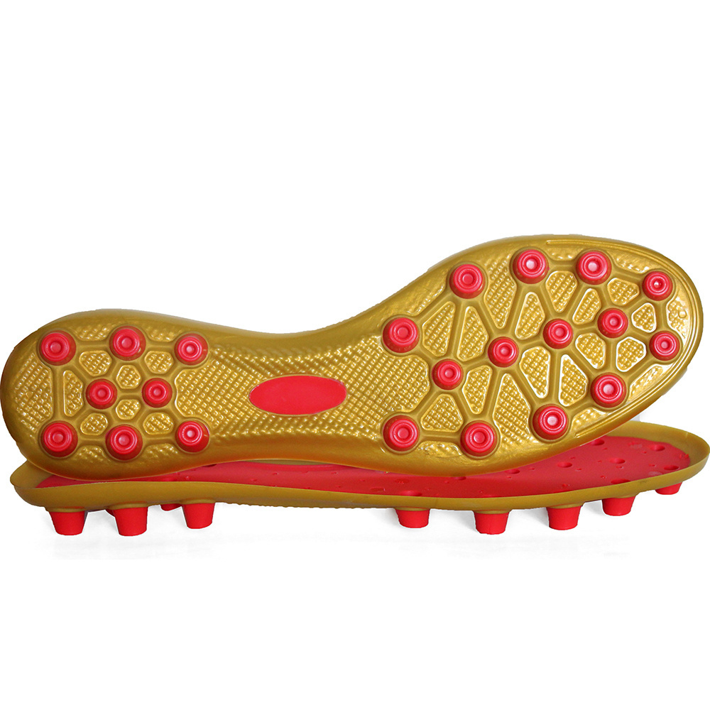 High Quality Customized Anti-slip Men Soccer Tpu Soles Various Styles Outsole For Making Football Shoes