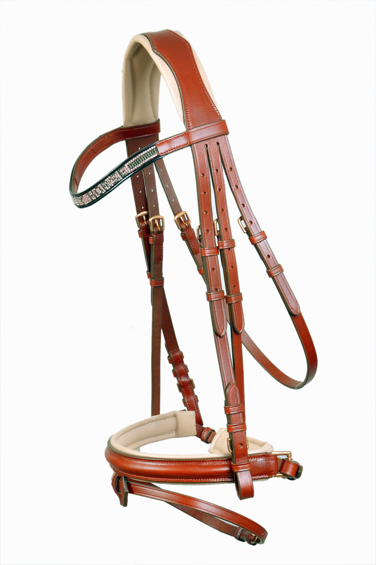 Hot Selling Best Quality Equestrian Leather Bridle With Reins 0216 For Horse In a Affordable Prices For Horse Stable