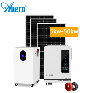 50kw 100kw solar energy systems complete home solar power system