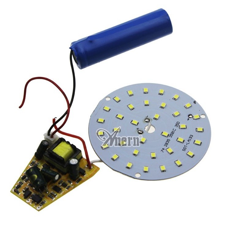Anern ac dc rechargeable emergency led light bulb with remote control ...