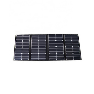 100W 18V 4Piece Solar Panels Flexible Portable Solar Panel Foldable Solar Charger for Camping with Controller Sunpower Chip