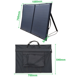 Portable Power Station with Solar Panels 12 Volt 18V Foldable Laminated Solar Panel 100W 200W 300W