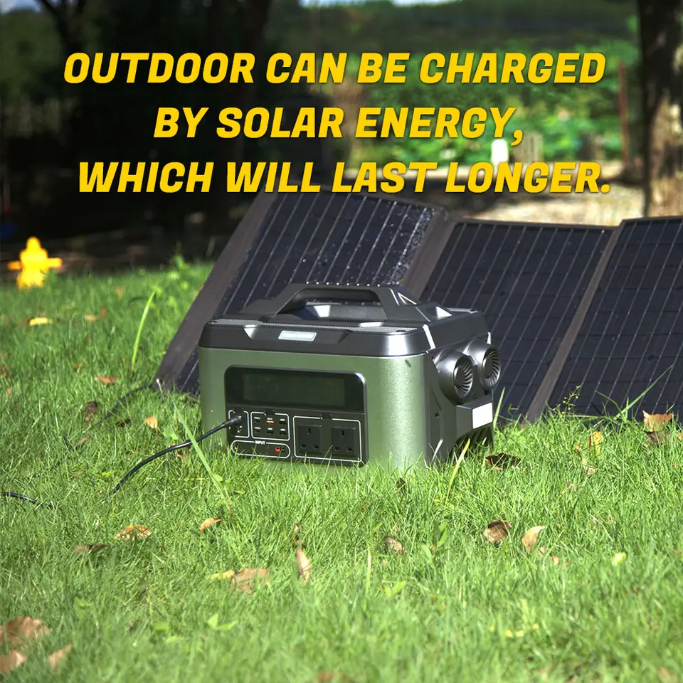 Top Sale 2024 Portable Power Station 2200w 4500w Lifepo4 Battery Portable Solar Generator Support Ups Function Power Station