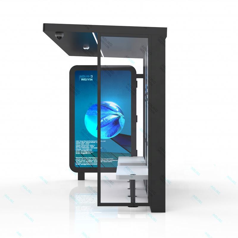 Lead The Industry China Wholesale Bus Stop Shelters For Sale