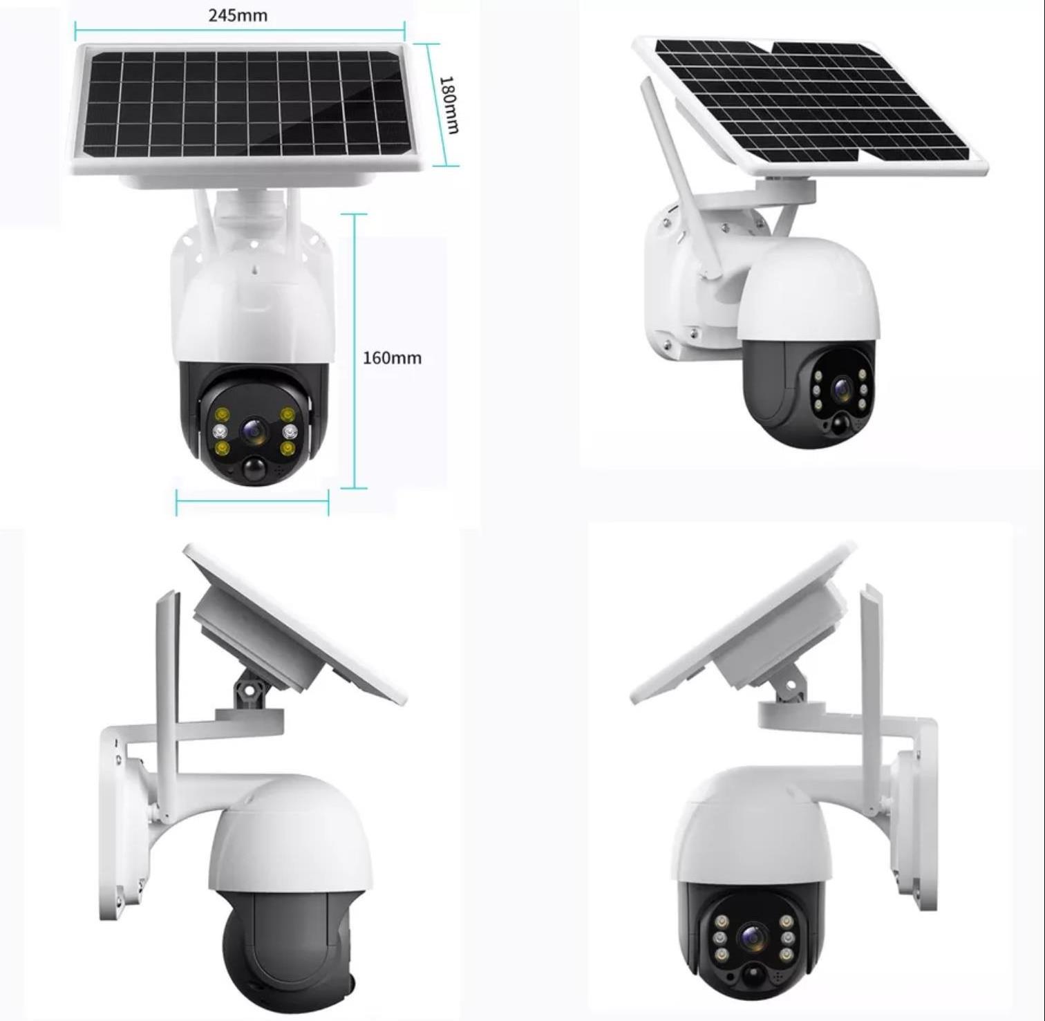 Soalrborn water proof cctv camera solar trailer cctv solar panel solar cctv camera wifi