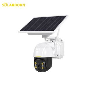 Soalrborn water proof cctv camera solar trailer cctv solar panel solar cctv camera wifi