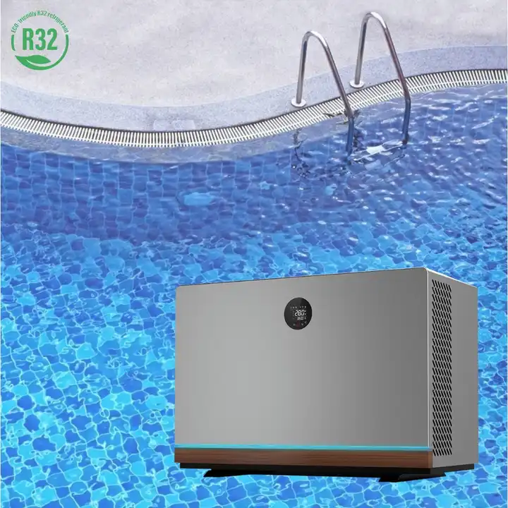 Fully Inverter R32 7kW  Swimming Pool Water Heater Air to Water Heat Pump Spa Swimming Pool Heater