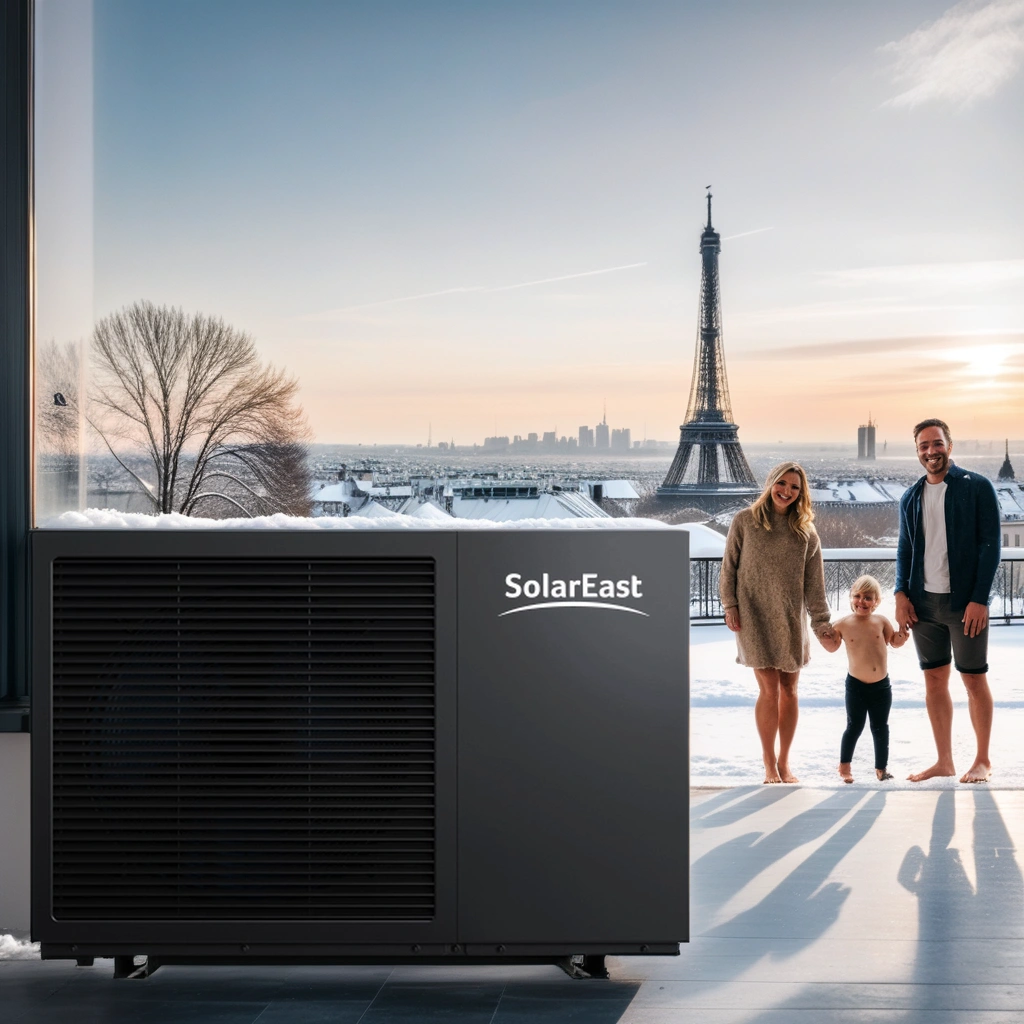 France 6kW Hot Sales Full-Inverter Heating & Cooling R290, COP Air Source Dc Inverter Floor Heat Pump