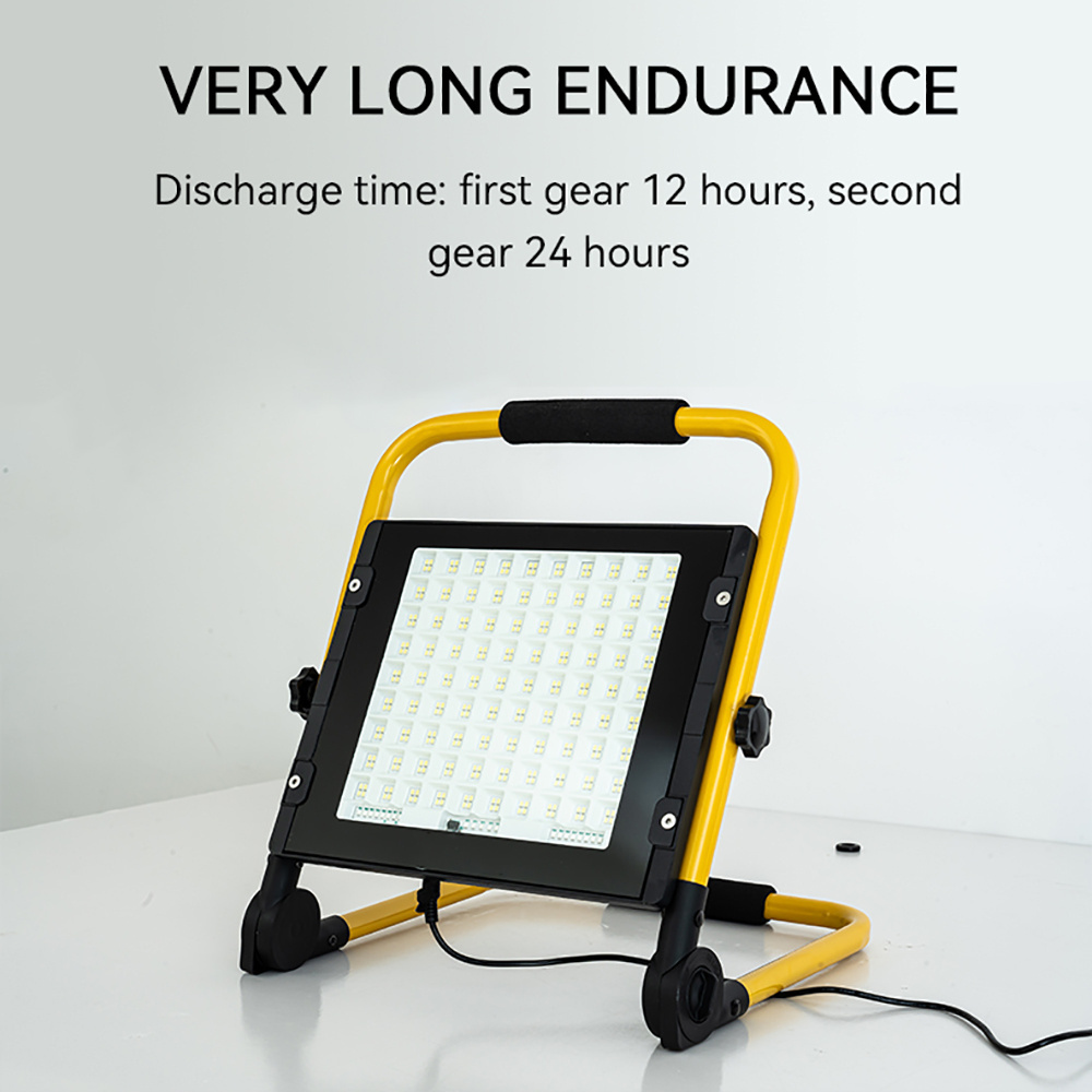 Portable floodlight Outdoor Motion Sensor remote control Led Flood Lights 100W Outdoor Garden Flood Spotlight Lighting