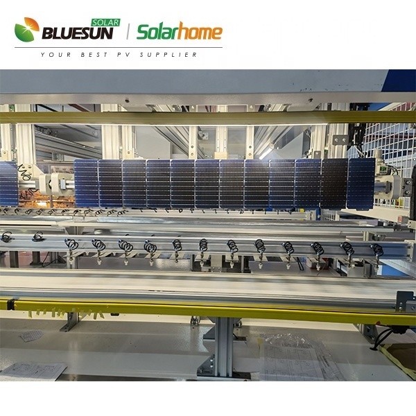 Bluesun A Grade 400W 450W 455W 500W 550W Solar Panel 560W 565W Monocrystalline Photovoltaic Panel For Solar Pv System