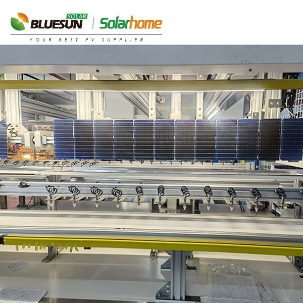 Bluesun Home Use Solar Panels 400W 550W 600W 700W Solar Panels Half Cell Monocrystalline Solar Panel Supplier