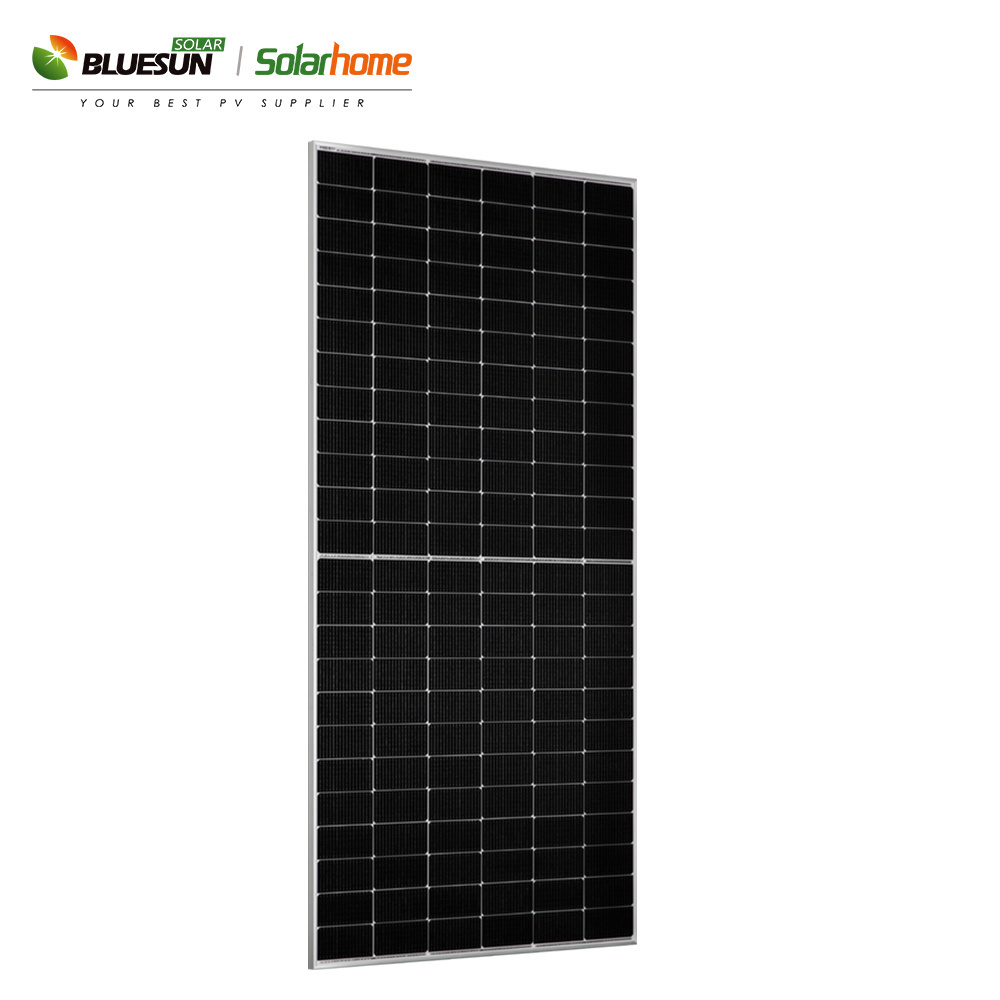 Bluesun shigled 580w 600w solar panel stand ja solar panels 550w balcony solar panel for reselling