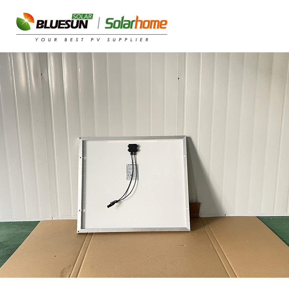 Bluesun Solar Solar Panel 90w 100w 110w 120w Mono Topcon 12V Paneles Solares For Street Light Motor Home Balcony