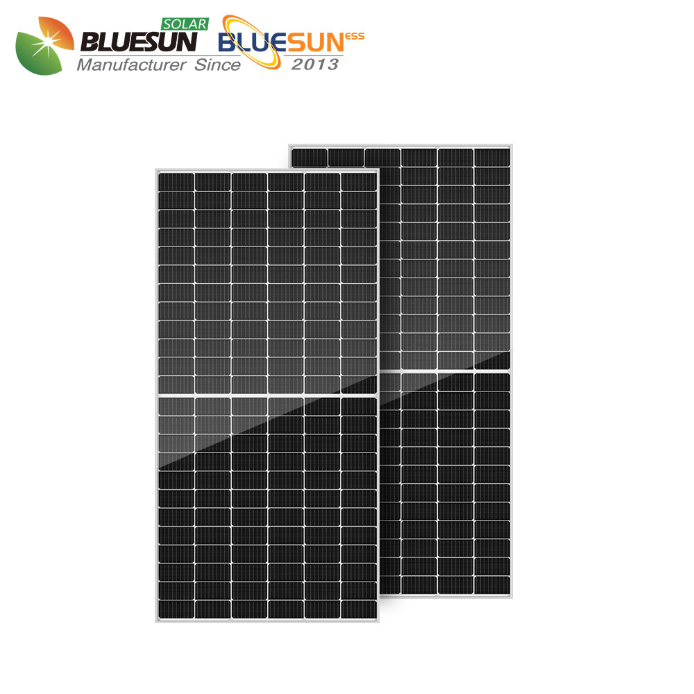 best solar panels 565w 500 watt half cell PERC solar panel for house solar power system