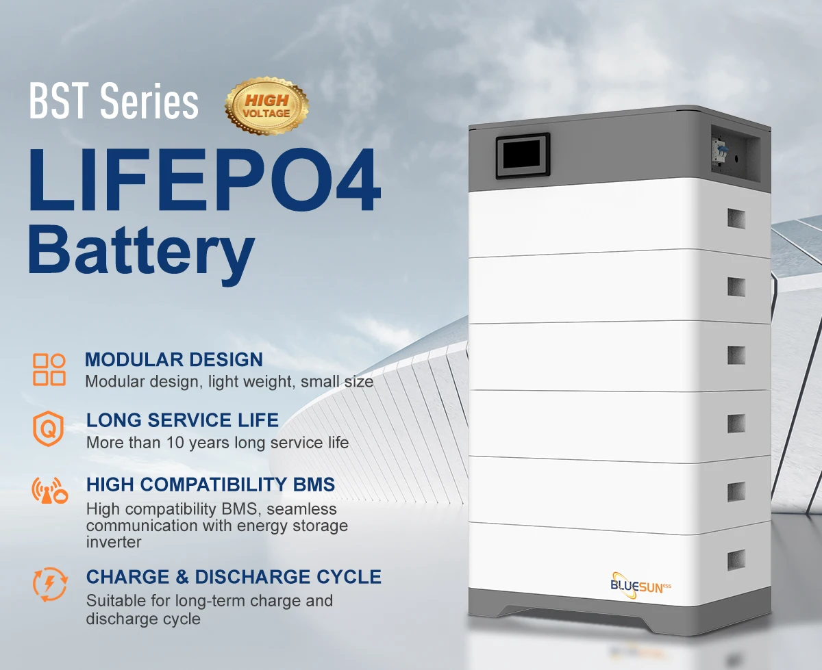 Bluesun 5Kwh 10Kwh 20Kwh 30Kwh Lifepo4 Battery All In One Energy Storage Battery 48V 100AH 200Ah Stackable Lithium Battery