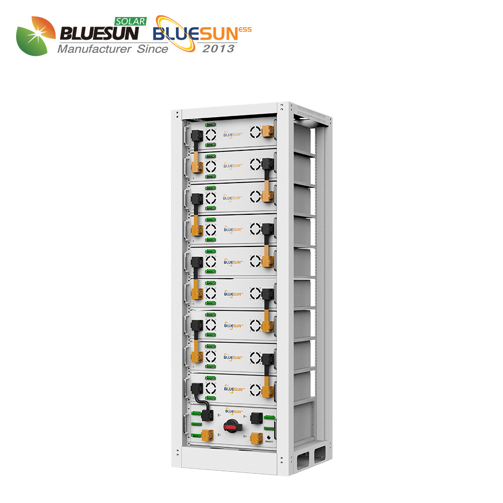 Bluesun Factory Supply 30kw 50kw Off Grid Solar System 54kwh 100kwh Solar Power System For Industrial Use