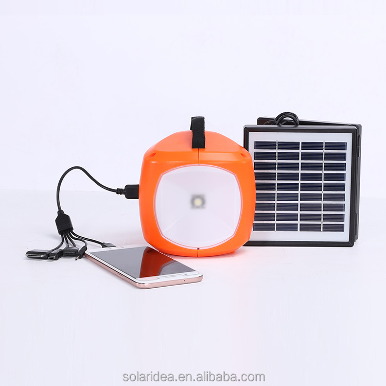 Wholesale price good quality portable system solar camping lamp