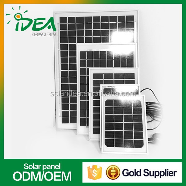 China factory best price per watt portable home solar system 100 w solar panel