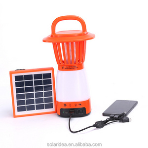 Chinese factory produces with repeller rechargeable solar powered mosquito trap