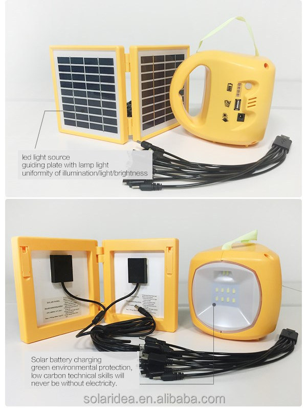 China solar portable outdoor emergency rechargeable led lantern