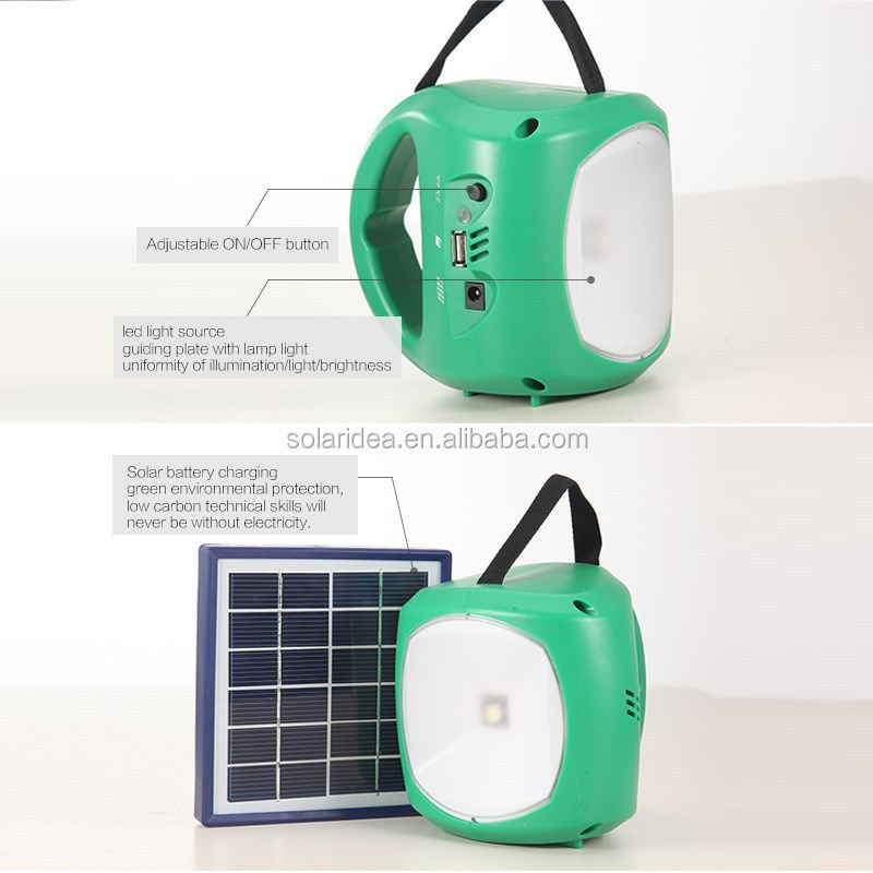 Wholesale price good quality portable system solar camping lamp