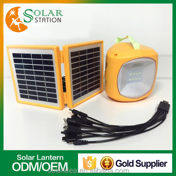 China solar portable outdoor emergency rechargeable led lantern