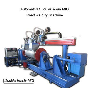 Automated circular seam MIG inverter welding machine