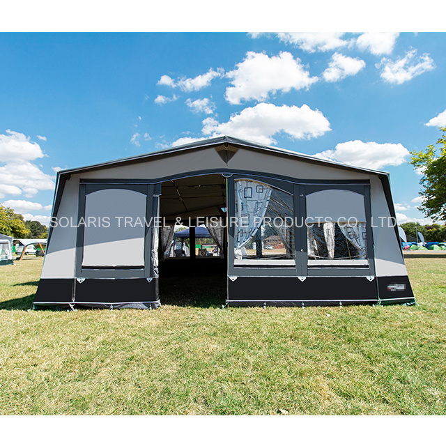 outdoor camping car side inflatable tent camping rainproof 5-8 person awning