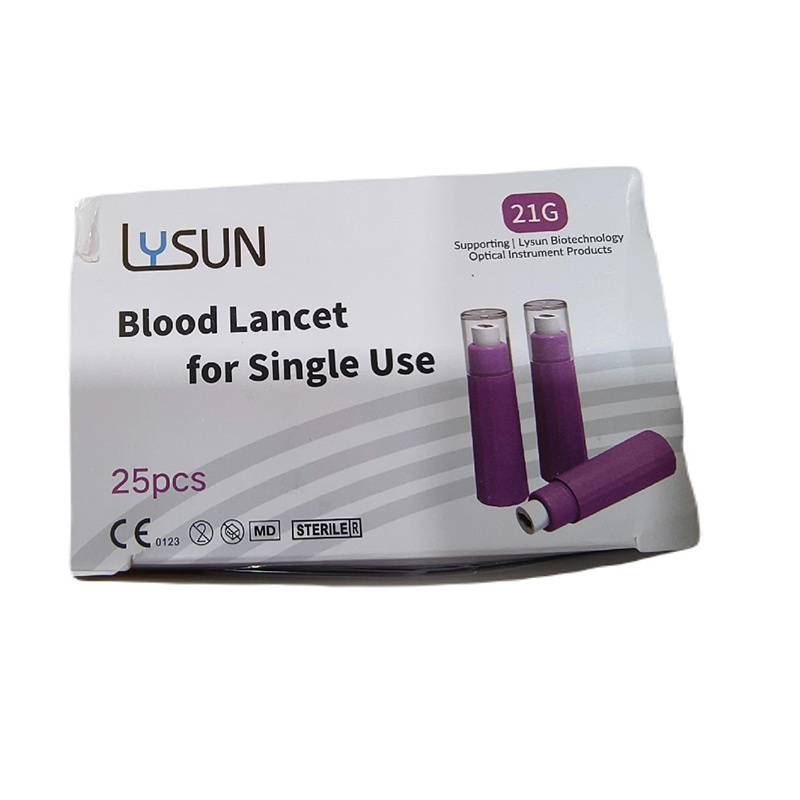 Premium High Quality Disposable Sterile Safety Twist Blood Lancet For The Collection of A Blood Droplet