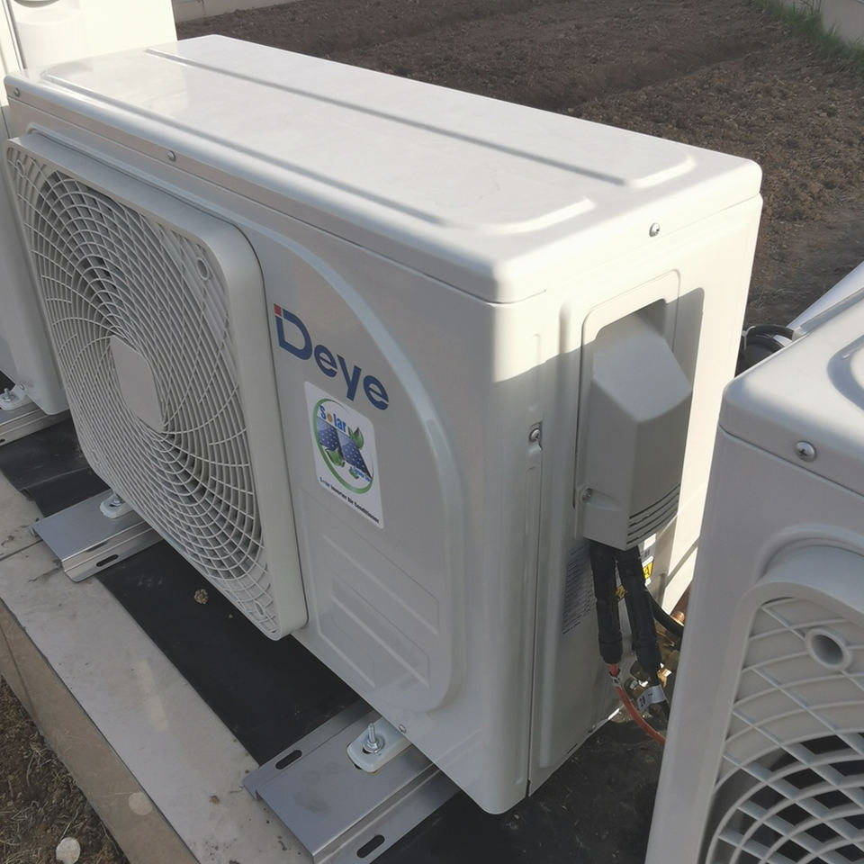 DEYE solar air conditioners 12000BTU 18000BTU 24000BTU Hybrid ACDC Easy installation split hybrid portable