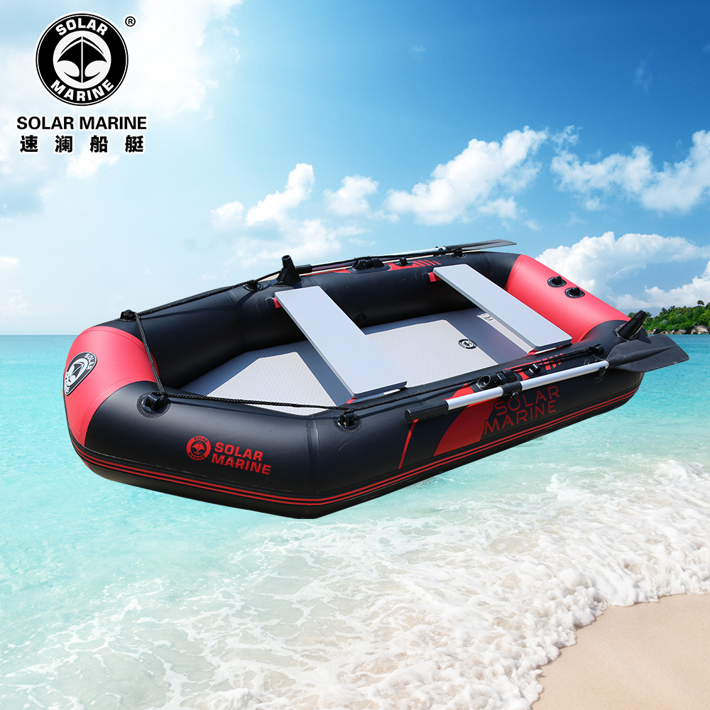 Solarmarine Wholesale 270 CM 4 Person CE Certification High Quality New PVC Dinghy Kayak Canoe Semi Rigid Ocean Inflatable Boats