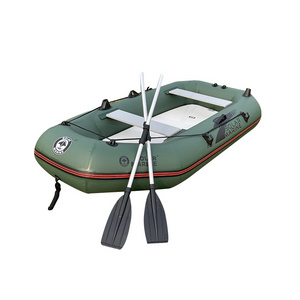 SOLAR MARINE 7.5FT Inflatable Boats 0.7MM PVC 3 Person Rowing Kayak Portable Folding Canoe Dinghy Rafts with Accessories