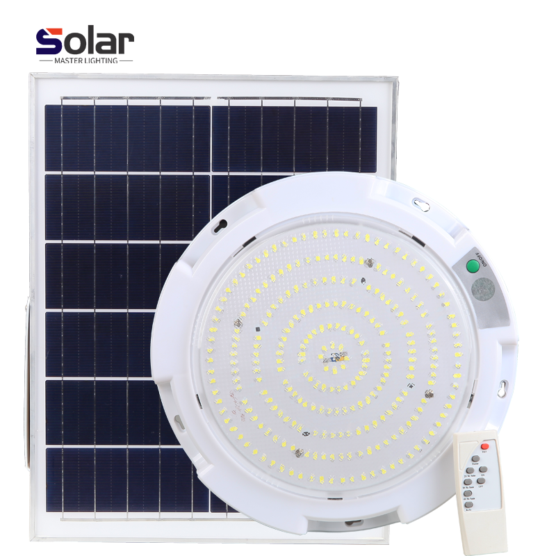 Factory indoor solar ceiling light Factory direct with remote control solar light lamp for indoor indoor solar light home house