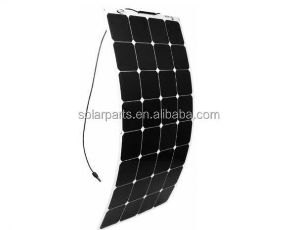 China Shenzhen factory Direct Sales 100 Watt 12V Marine Flexible Solar Panel