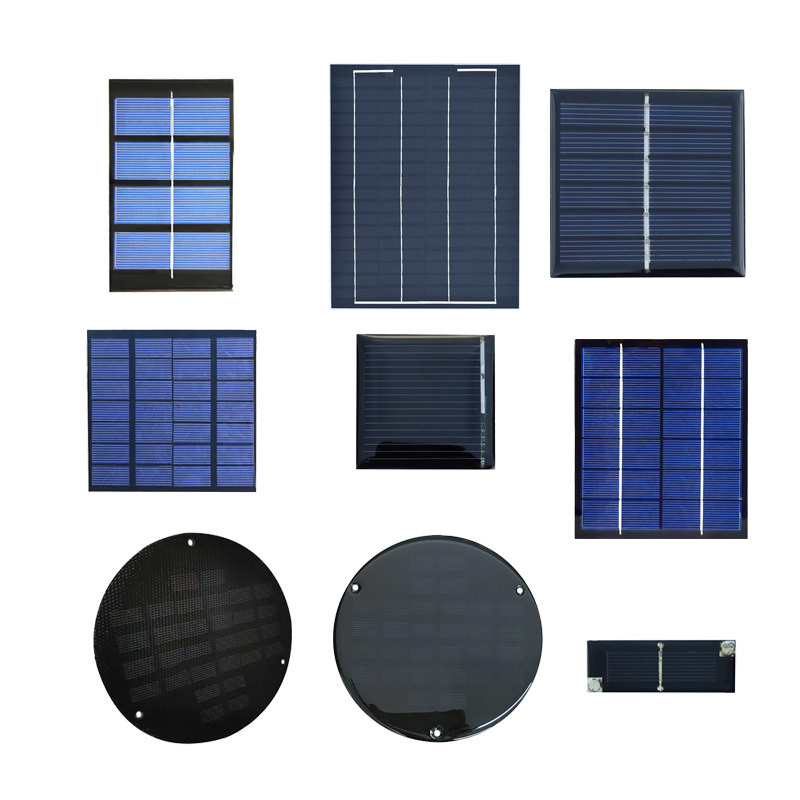 6V 5W Monocrystalline PET Laminated Solar Panel