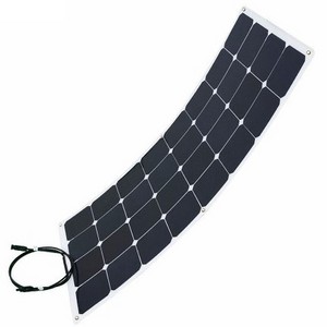 1050*540*3mm 17.6V 100W Sunpower Flexible Solar Panel for Marine/Boat/RV etc, 21.3% High Efficiency Flexible Solar Panel 100W